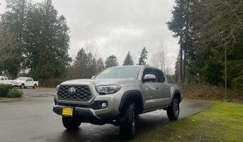 Used 2021 Toyota Tacoma TRD Sport Double Cab 5′ Bed V6 MT Crew Cab Pickup – 5TFCZ5AN8MX272934 full