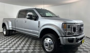 Used 2022 Ford Super Duty F-450 DRW Platinum 4WD Crew Cab 8′ Box Crew Cab Pickup – 1FT8W4DT5NED66480 full