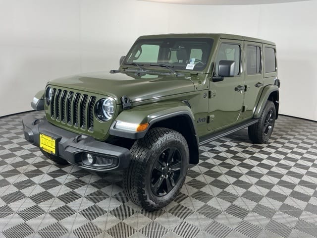 Used 2021 Jeep Wrangler Unlimited Sahara 4D Sport Utility – 1C4HJXEM1MW679641