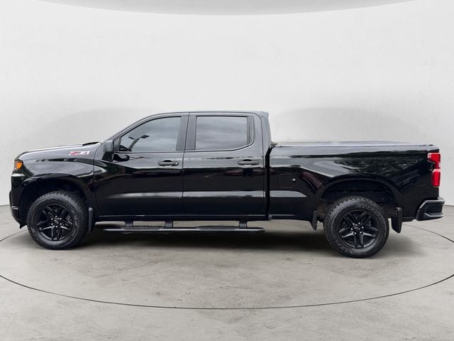 Used 2020 Chevrolet Silverado 1500 Custom Trail Boss 4D Crew Cab – 1GCPYCEFXLZ150896