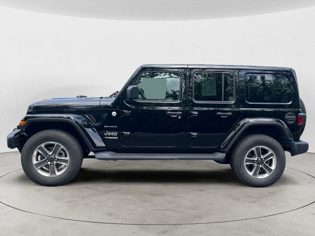 Used 2021 Jeep Wrangler Unlimited Sahara 4D Sport Utility – 1C4HJXEG3MW865806